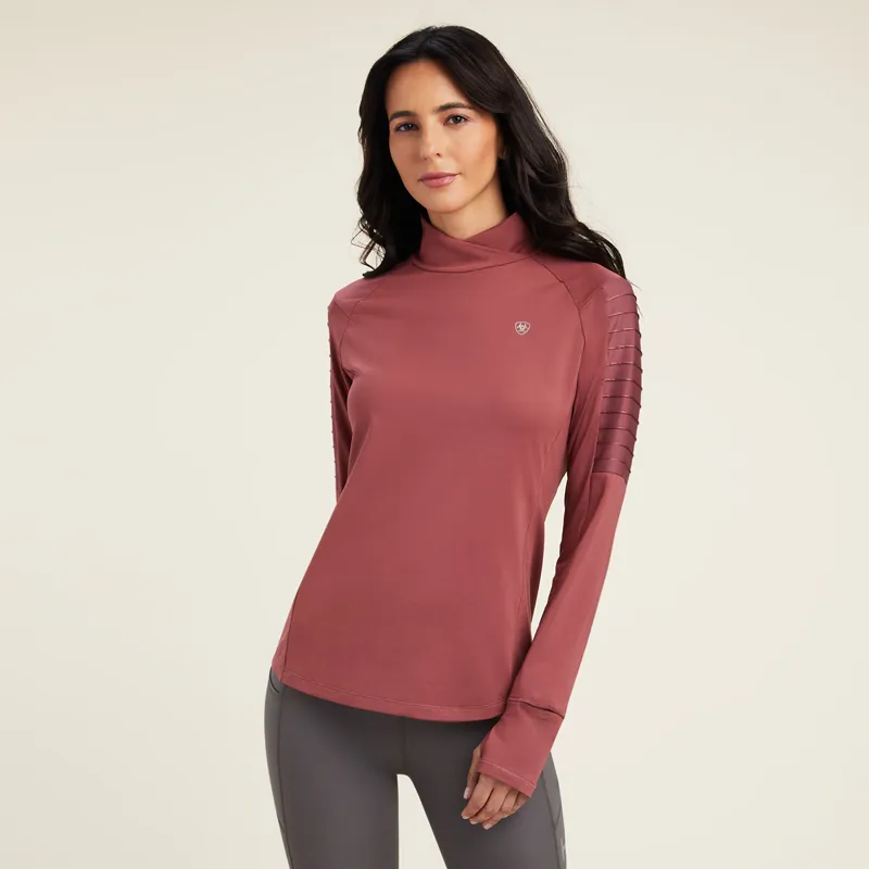 Ariat Women's Facet Baselayer - Wild Ginger